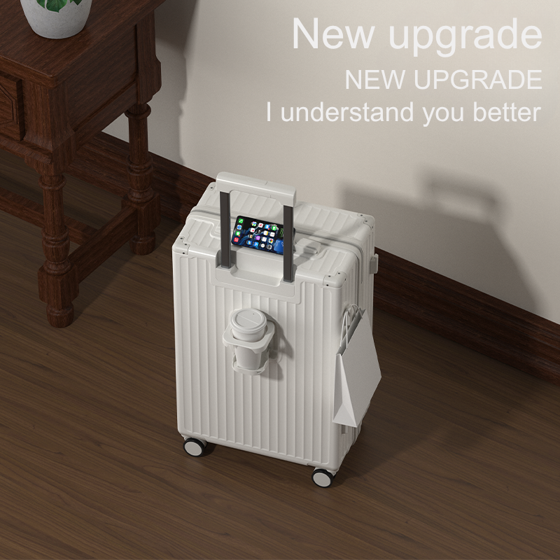 Multicolor Multifunctional Luggage with Phone Holder & Cup Holder A25