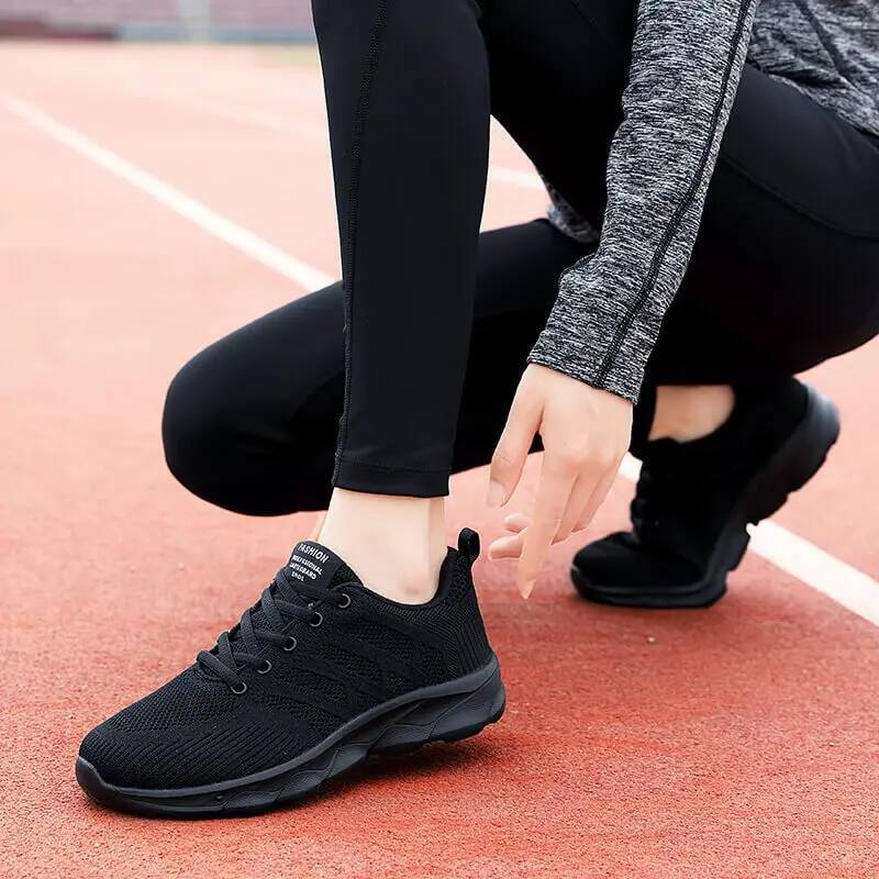 New Sneakers Casual Fashion Breathable Walking Mesh Flat Women 2024 Tenis Feminino White Ladies sports Shoes ddmymonkey