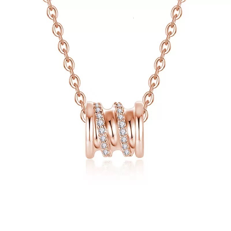 Luxury Brand Designer Jewelry 925 Sterling Silver Small Waist Necklace For Women, Niche Design, Light Luxury Zircon Clavicle Chain, Ins Style, Gift Fo