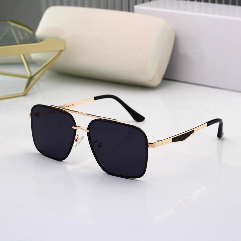 2024 Designer Luxury Womans Sunglasses Luxury Mens Sun Glasses UV Protection Men Eyeglass Gradient Metal Hinge Fashion Women Spectacle with box high quality
