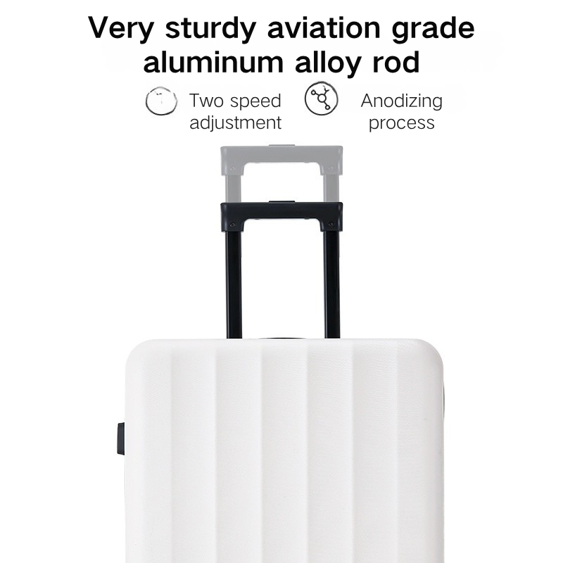 Sleek Black "Dark Night" Hard Shell Luggage with 360° Spinner Wheels