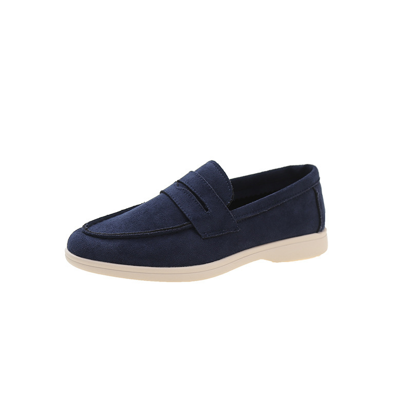 Hot new free shipping designer shoes for womens dress shoes pink black grey khaki beige British style one foot loafers plus size