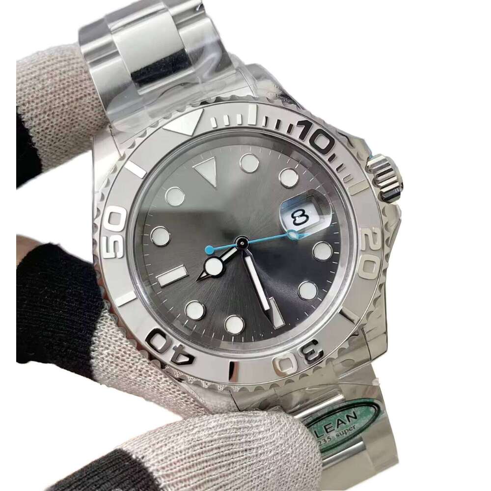 2025 Latest Design Men's Luxurious Casual Mechanical Wristwatch - High-quality Luminous Diving Ceramic Power Reserve