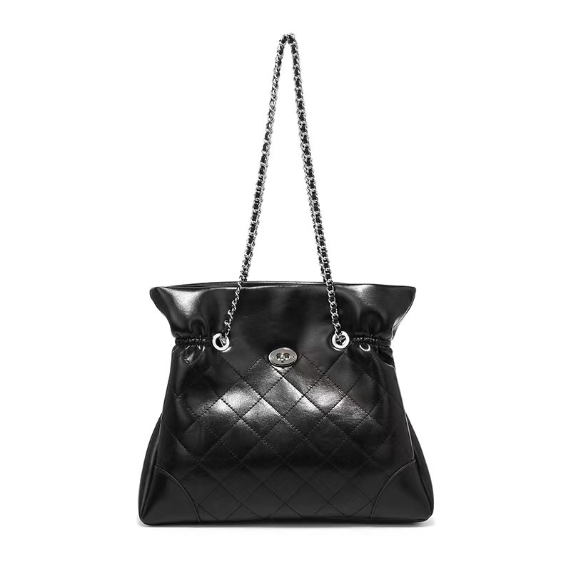 FIMKA designer bag free shipping luxury bag high quality soft bucket versatile fashion classic Diamond Lattice shoulder bag for woman