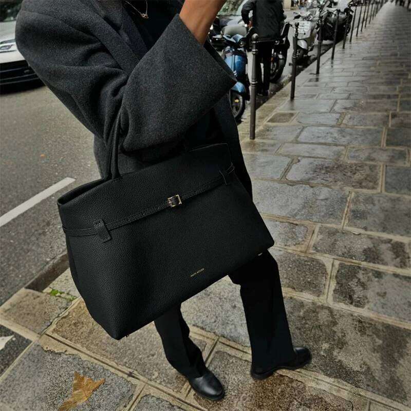 2025 Fashion New Retro Commuter Tote Bag, Simple Handheld Capacity Women's Large Lift Handbag