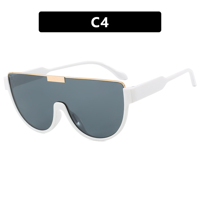 Over sized Shield Sunglasses for Women Fashionable Full Coverage Shades for Street Style