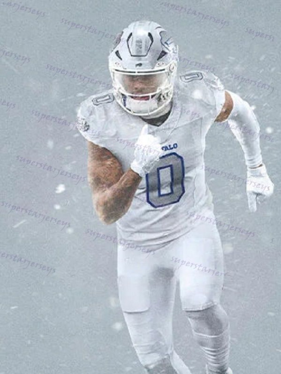 Available Josh 17 Allen 2025 Rivalries Football Jersey Joey Bosa Gabriel Davis Miller James Cook Terrel Bernard Rasul Douglas Dawson