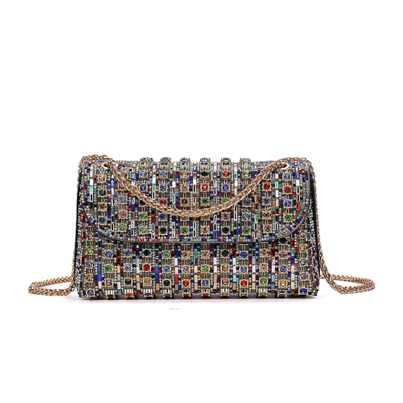 FIMKA designer bag free shipping luxury bag high quality diamond evening bag versatile fashion party shoulder bag for woman