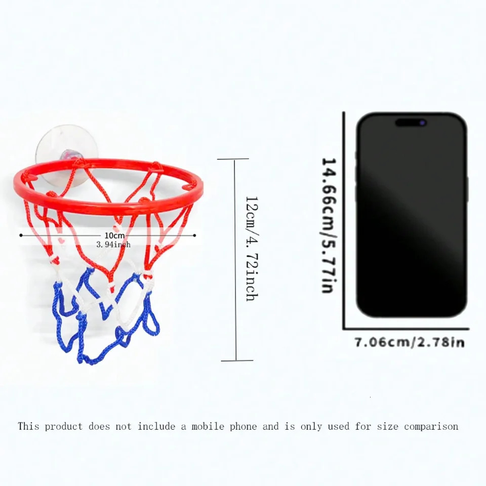 Small Basketball Set Coordinated Wrist Solid Rubber Elastic Ball Childrens Exercise Shooting Table Game Toy 250822
