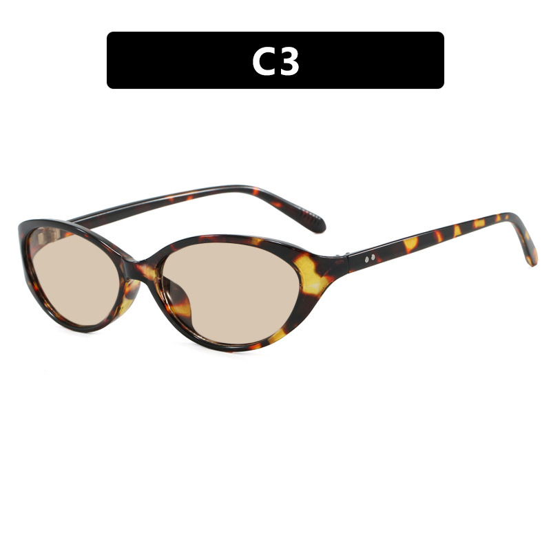2025 Korean Style Cat Eye Sunglasses Retro Fashion Sunglasses for Women with UV Protection