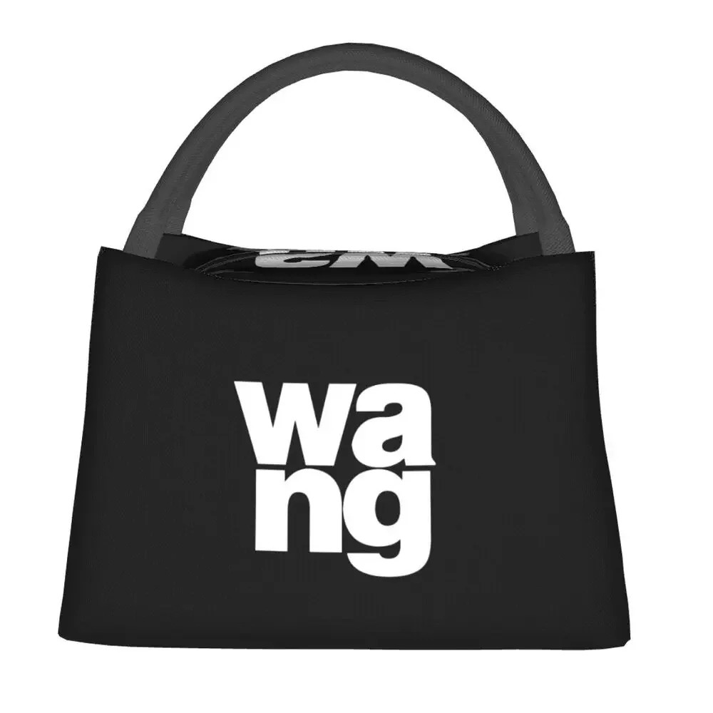 Insulated Lunch Bags Fashion W-Wang Letter Thermal Bag Lunch Container Leakproof Tote Lunch Box Food Storage Bags Office Travel 250820