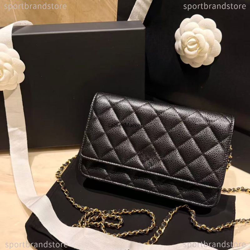 Top Quality Designer Bag Classic Flap Bag Women Shoulder Bag Caviar Grain Genuine Leather Crossbody Bag Metal Chain Tweed Bag Coco Handbag Lady Wocl19 Bag Tote