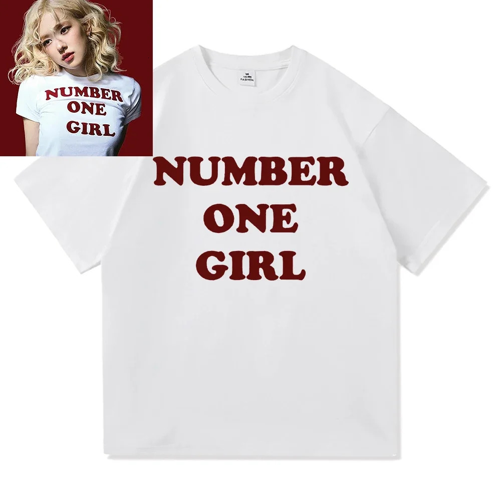 Album Number One Girl Same T Shirt Menwomen Clothing Harajuku Tops Y2k Unisex High Quality Tees Graphic Clothes 250829