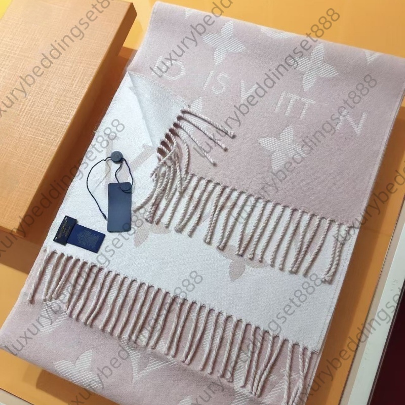 Luxury Brand Scarf Designer Scarf Women's Luxury Scarf Cashmere Wool Shawl High-end Brand Fashion Versatile Scarf Set High Quality