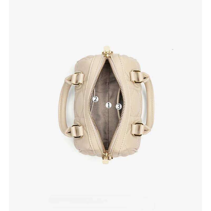 Genuine Leather Women's Small Elegant Handbag Handheld Single Shoulder Crossbody Bag For Daily Commuting Versatile Vintage Style