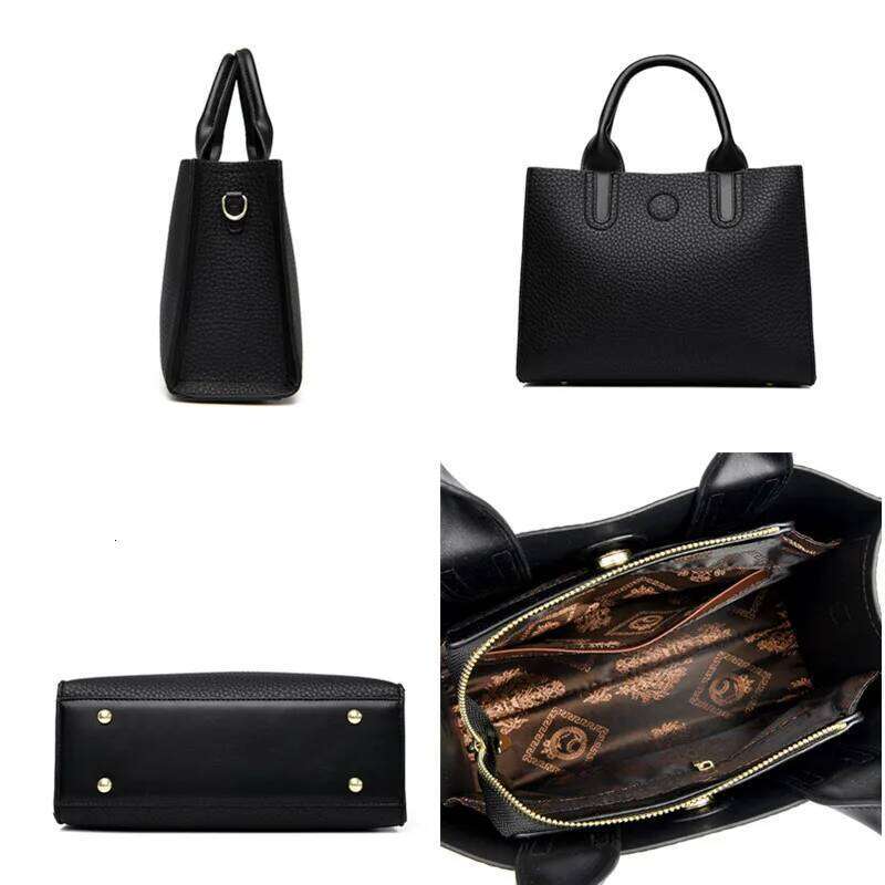 Female Trend Vintage Tote High Quality Leather Crossbody Shoulder Bag Women Brand Designer Large Capacity Handbag