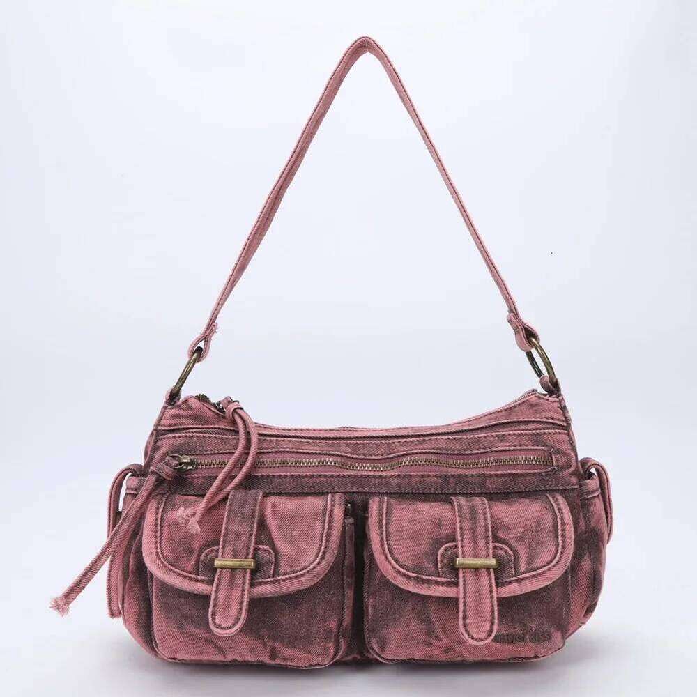 Women Handbags Satchel Top-Handle Handbag Denim Bag Dumpling Give Gifts Shoulder Bags Phone Money Pack