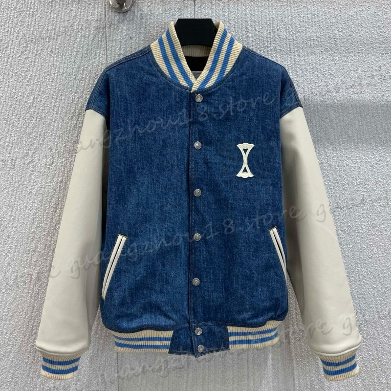 (go off picture not the description) Fashion Designer Jacket with Dharma Stick Bag Pocket Winter Autumn Long Sleeves Coats Stand Up Collar Jacket for Women Men