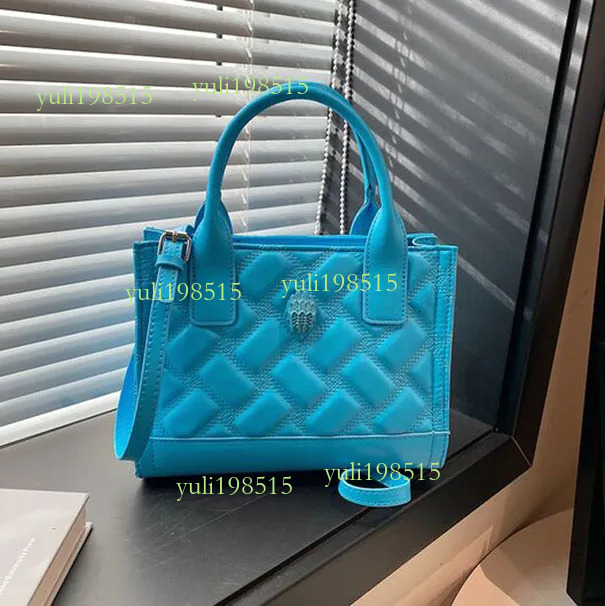 d2 80 2025 KURT Fashion Mini Quilted Eagle Metal Women Shouder Bag Emed PU Leather Ladies Cross Body Bag wal