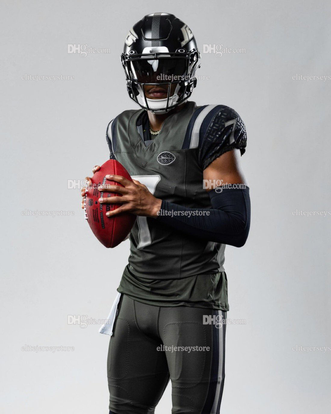 Personalized Custom Football 2025 Rivalries Jersey Justin Fields Gardner Rodgers Allen Davis Hall Nwangwu Adams Charles Corley Embroidered