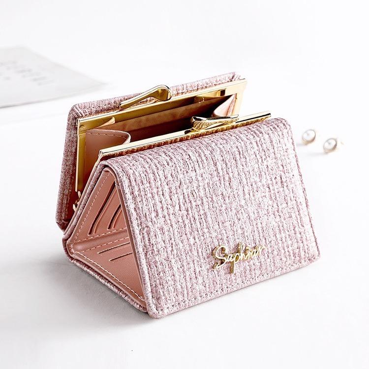 2025 Autumn mini New Light Luxury Style, Atmospheric and niche Design, Simple and Elegant Women's Wallet, Student Coin Wallet, Designer Zero Wall