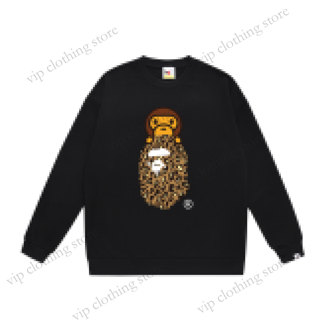Designer Bapelys Men Designer Shark Fashion Letters Print Camouflage Tee Woman Pely Bapeity Clothing Monkey 20Fnew Relaxed Fit Sweatshirt Long Sleeves Bb6