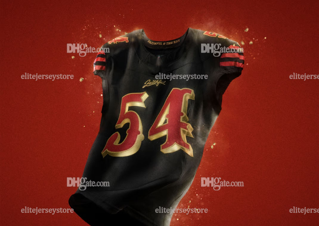 Youth Personalized Custom Football 2025 Rivalries Jersey Christian McCaffrey Brock Purdy Deebo Samuel Trey Lance George Kittle Fred Warner Jerry Rice 