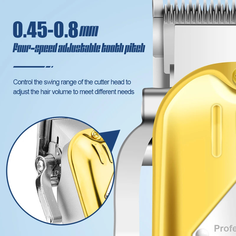 RESUXI 973 3 in 1 Professional Electric Hair Clipper and Shaver Set for Barber Men Trimmer Cut Maching 250814 C260312