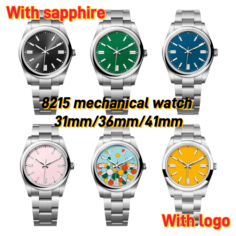 Men/women High Quality op watch 31/36/41mm automatic 8215 movement sapphire glass women Designers waterproof Luminous Wristwatches Sports montre de luxe with box