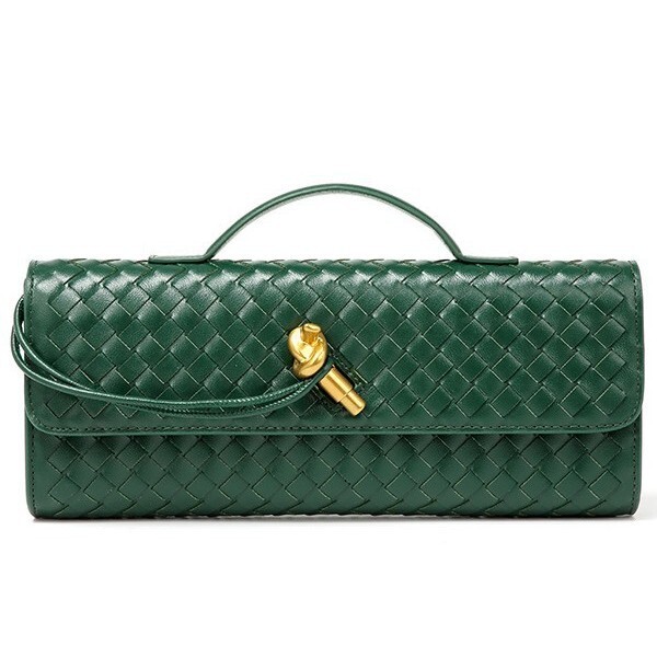 Woven Bag One Shoulder Luxury Bag Designer's Free Delivery Rectangular Bag High-end Horizontal Handbag Evening Bag Cross-border Multifunctional B