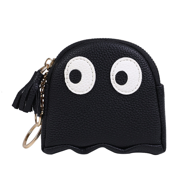 2025 autumn new mini creative cartoon zipper coin wallet with simple and niche mini design, small and exquisite cute keychain coin bag designer wallet