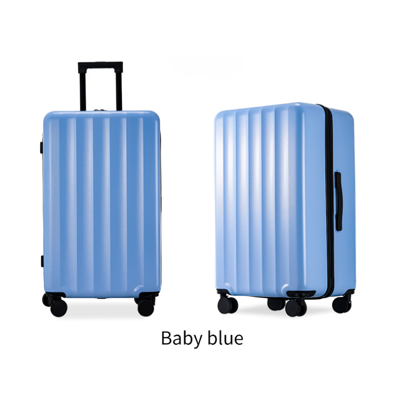 Sleek Black "Dark Night" Hard Shell Luggage with 360° Spinner Wheels