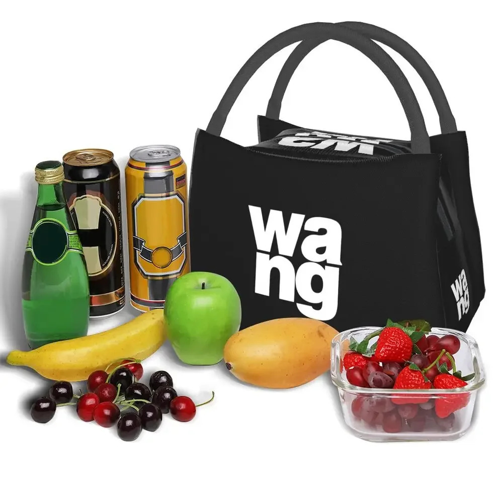 Insulated Lunch Bags Fashion W-Wang Letter Thermal Bag Lunch Container Leakproof Tote Lunch Box Food Storage Bags Office Travel 250820