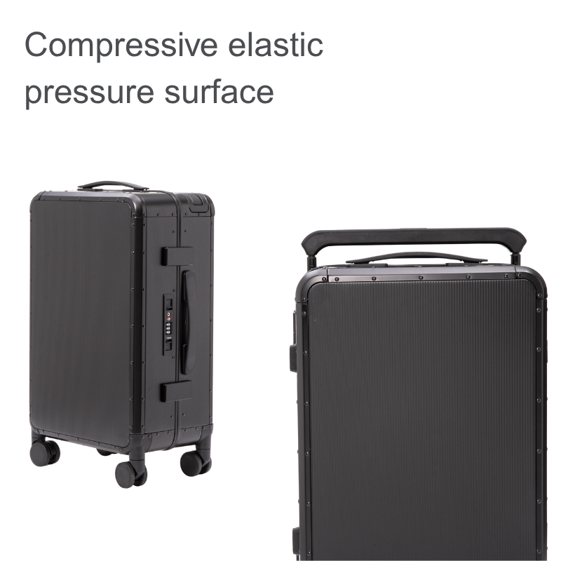 TSA Customs Lock Hard Shell Luggage with 360° Universal Wheels