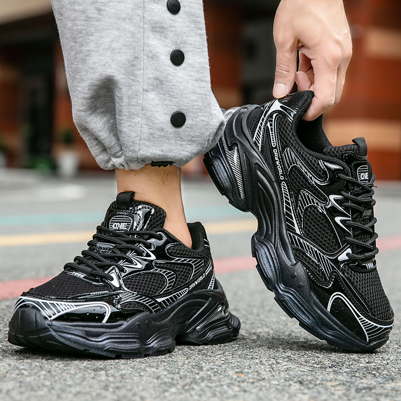 2025 New thick-soled dad for men women, light and comfortable fashion leisure shoes