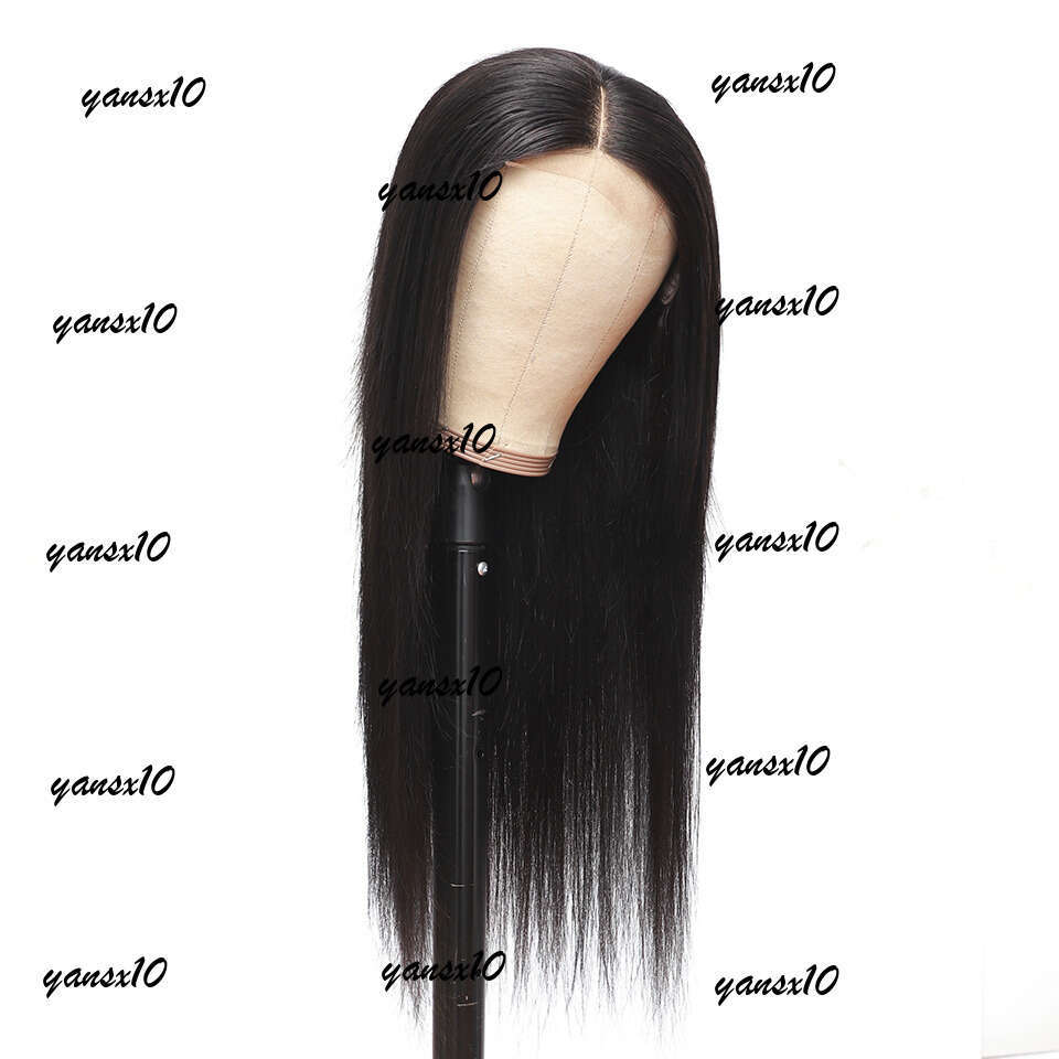 30inch Human Hair 4x4 Front Brazilian Body Lace Cosure Wig Pre Plucked Deep Water Wave Wigs e7