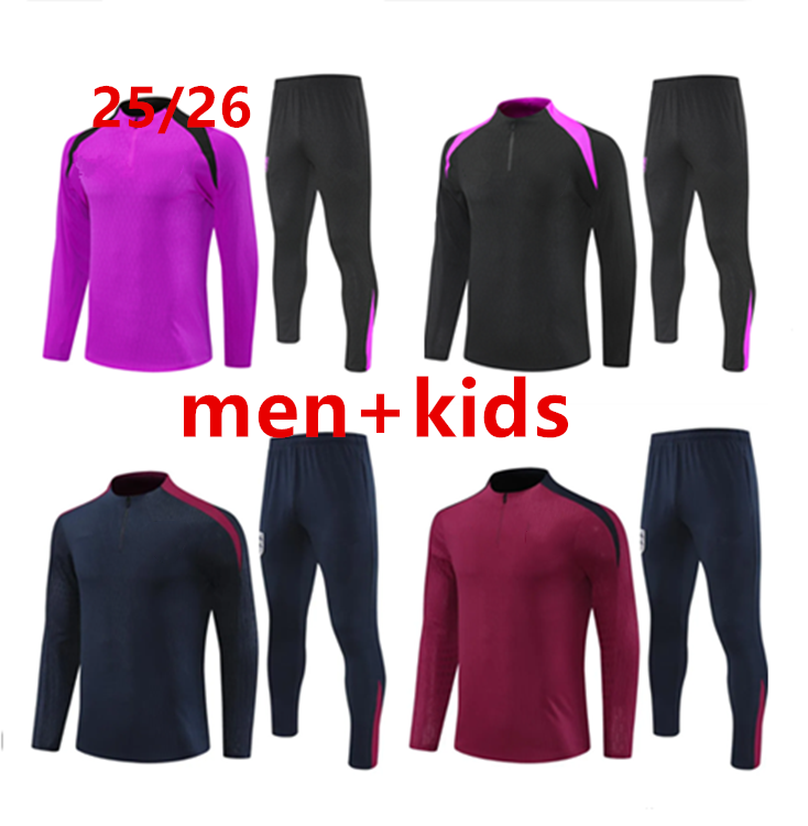 25 26 ENGLAND tracksuit soccer jersey training suit KANE STERLING ZIYECH MOUNT FODEN SAKA 24/25 cfc Arsen training suit MEN KIDS national football sets uniform