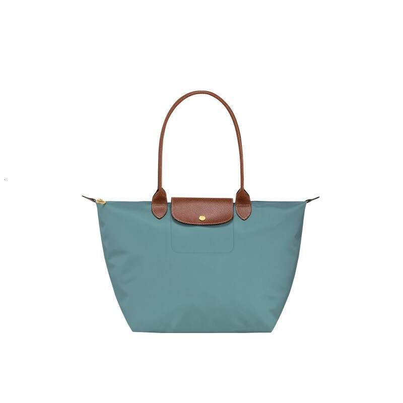 French Embroidered Dumpling Foldable Large Capacity Longchamp Tote Women's Underarm Bag