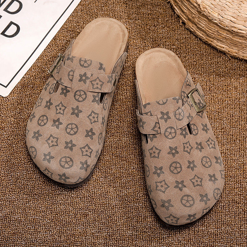 New Design Unisex Outdoor Beach Cork Slides Non-Slip Premium Wear-resistant Slippers Plus izes 35-45 Women Men