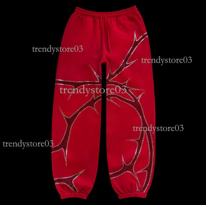 2025 Hip Hop Rhinestone Print Hoodies Pants Suit Men Women Streetwear Fashion Y2k Zipper Hoodie Jacket Gothic Autumn Loose Sweatshirt