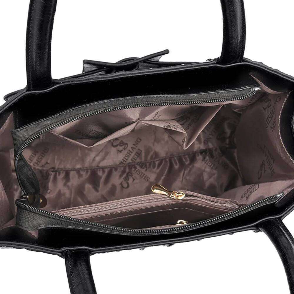 Brand Crocodile Belt Handbags Women Leather Shoulder Designer Crossbody Bags Female Retro Tote Handbag