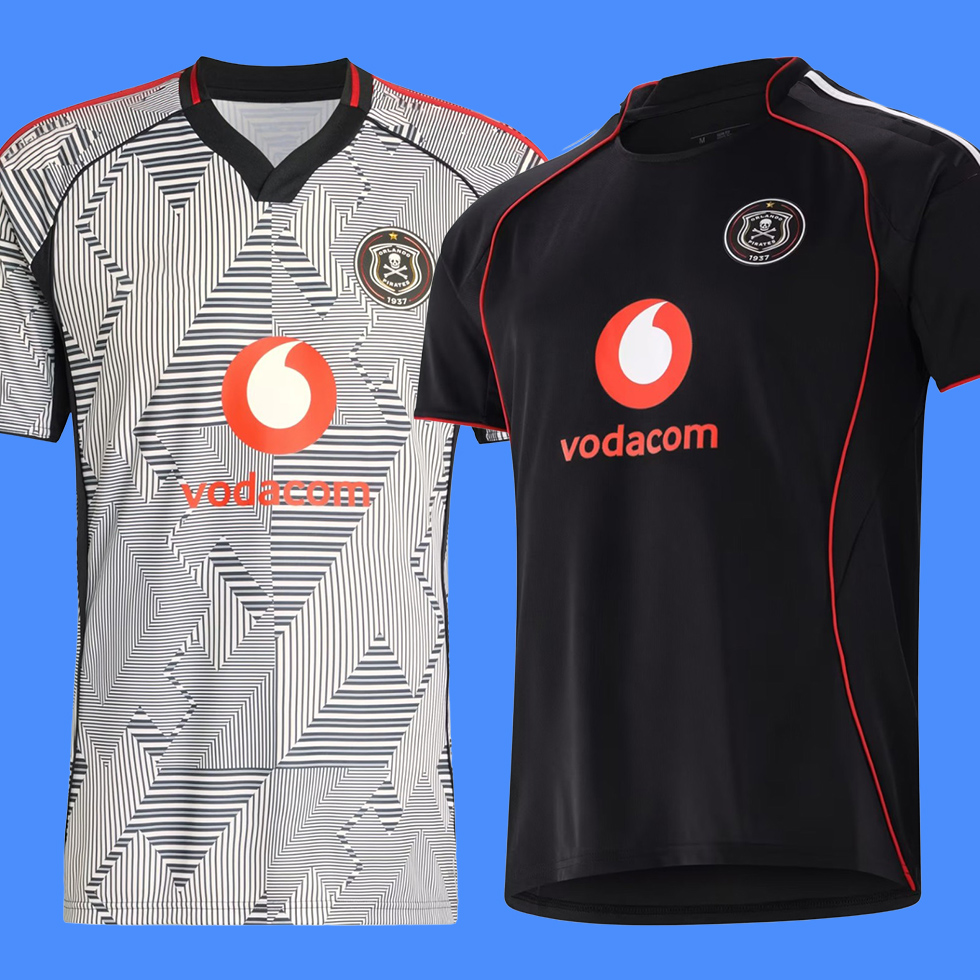 25 26 Orlando Pirates Soccer Jerseys Home black away green Short Sleeve Football Shirts men kits 2025 2026