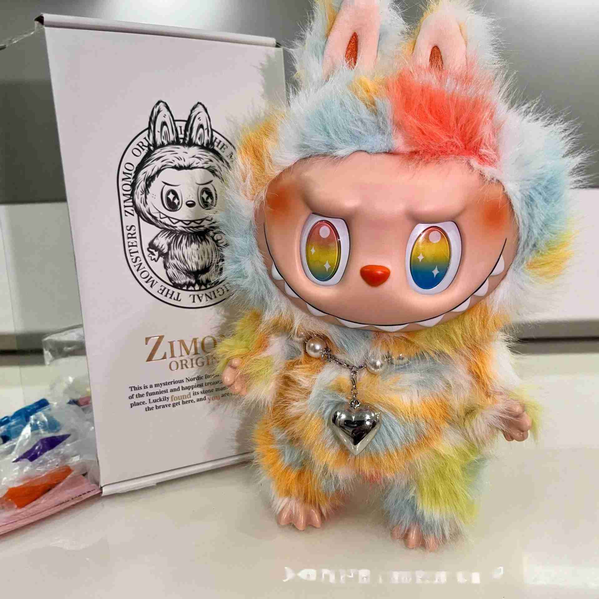 Zimomo Labubu 5th Generation 38cm Series 38cm 5th Generation Plush Toy Doll L250830