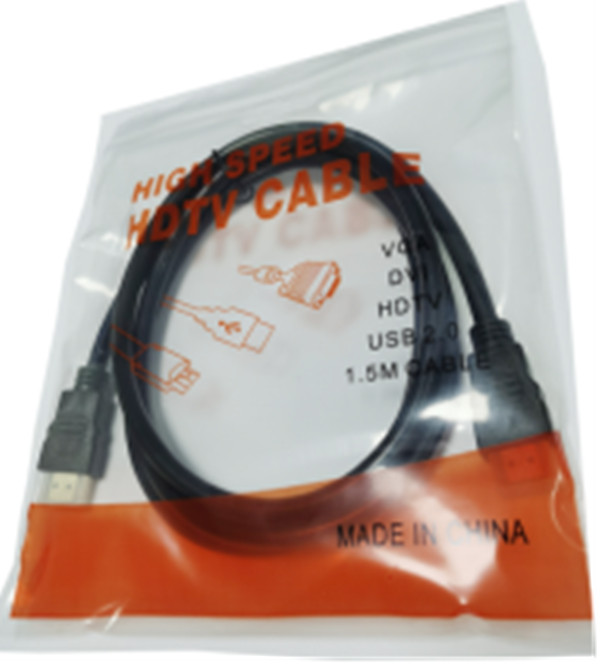 2M HDTV Cable Video Cables Gold Plated High Speed 1080P 3D Cable for HDTV 1080P Splitter Switcher OD7.0 With bags packaging