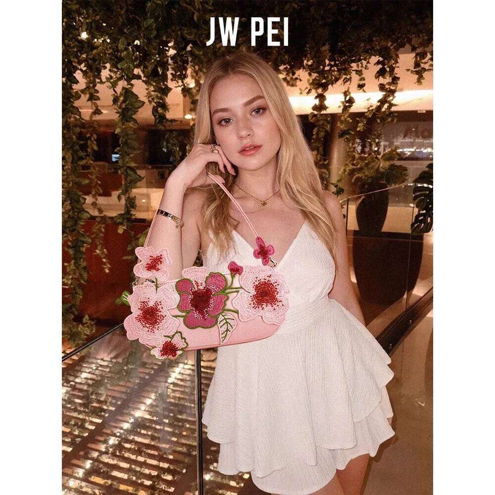 JW PEI Woven Handbag Elora Fashionable Versatile New Style High-End