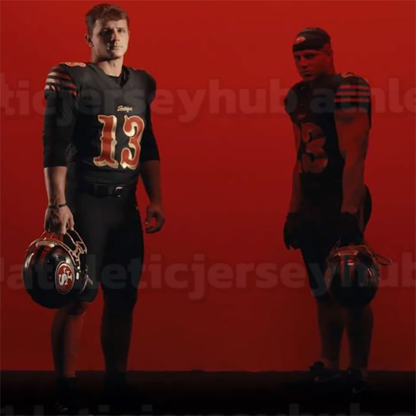 Custom Football 2025 Rivalries Jerseys Brock Purdy George Kittle Fred Warner Christian McCaffrey Mac Jones Deommodore Lenoir