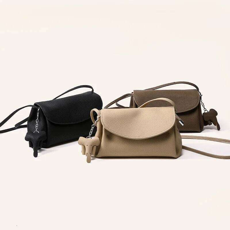 Women's Genuine Fashion Crossbody Bags Soft Cowhide Leather Shoulder Messenger Bag