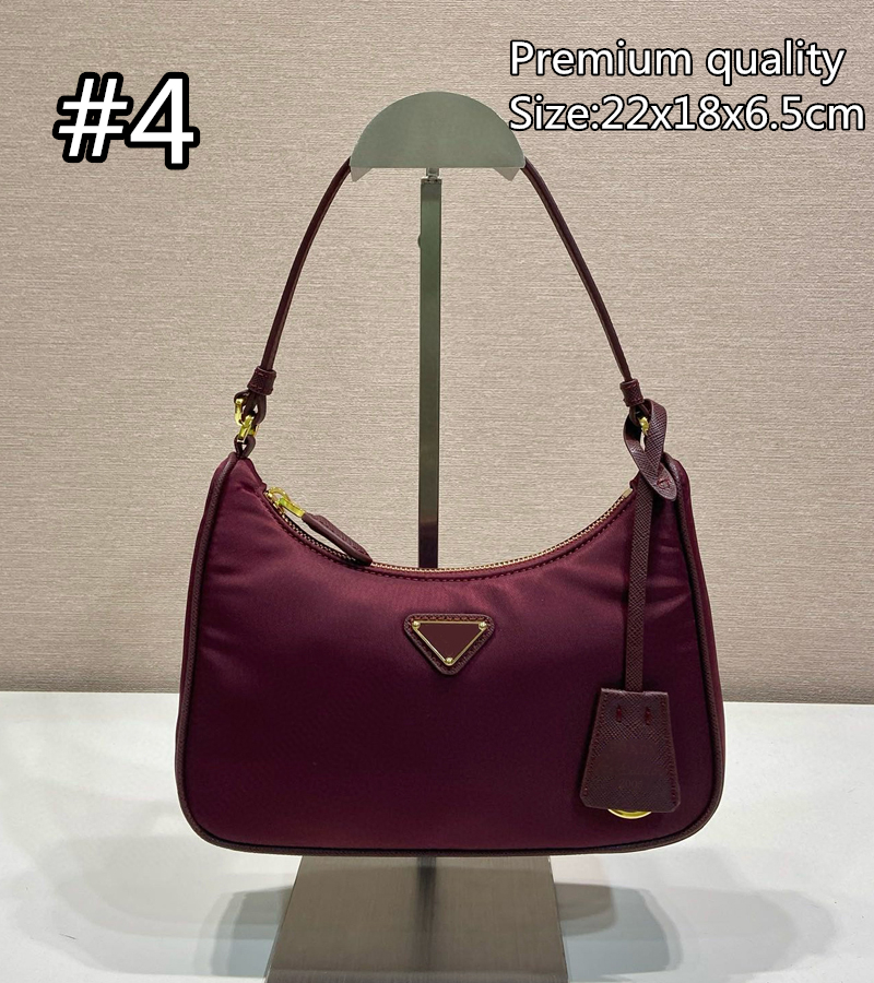 2025 suede shoulder bag designer metal triangle half moon handbag zipper closure patch pocket crossbody bag fashion women tote bag