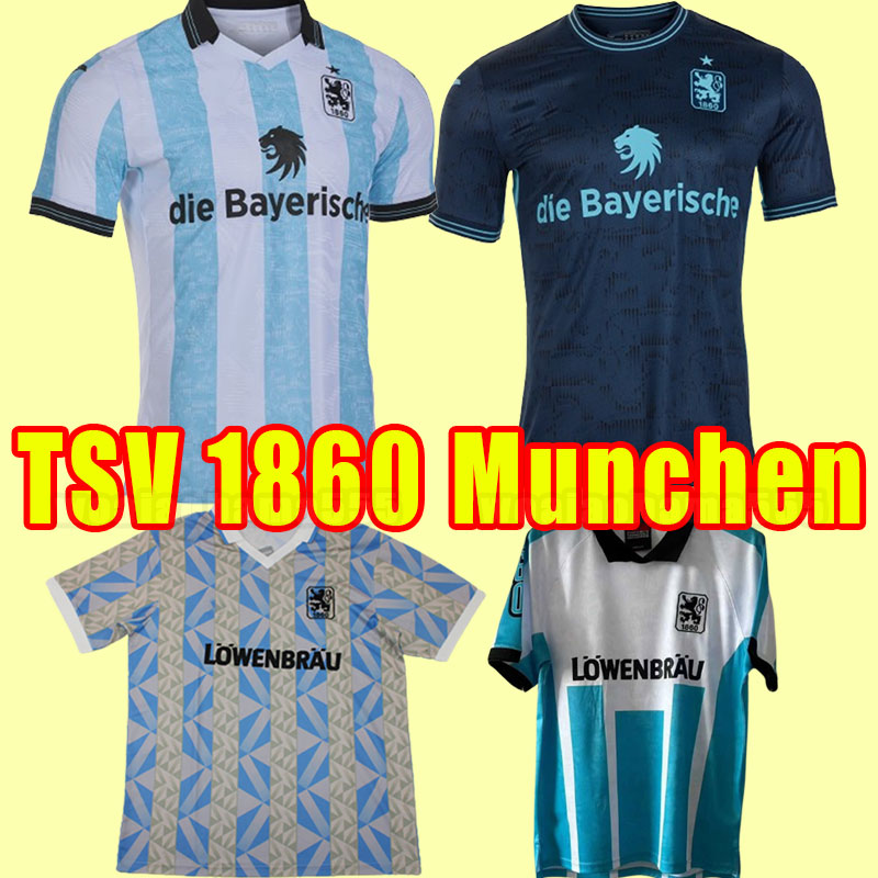 25/26 TSV 1860 Munich 1992 Retro Soccer Jerseys Molders Bulow Michael Liendl Sascha Levent Aycicek Ivica Olic Christian Gytkjaer football shirt classical 1996 1997