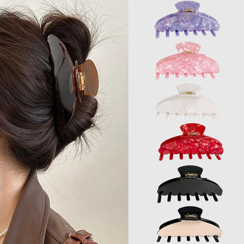 Designer Shark Hair Clip Womens Claw Clips Letter Trendy Girls Barrettes Sports Yoga Hair Bands Classic Hairpin Hair Accessories